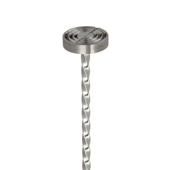 Cocktail Kingdom MUDDLER BARSPOON STAINLESS STEEL 30cm - Picture 2 of 4